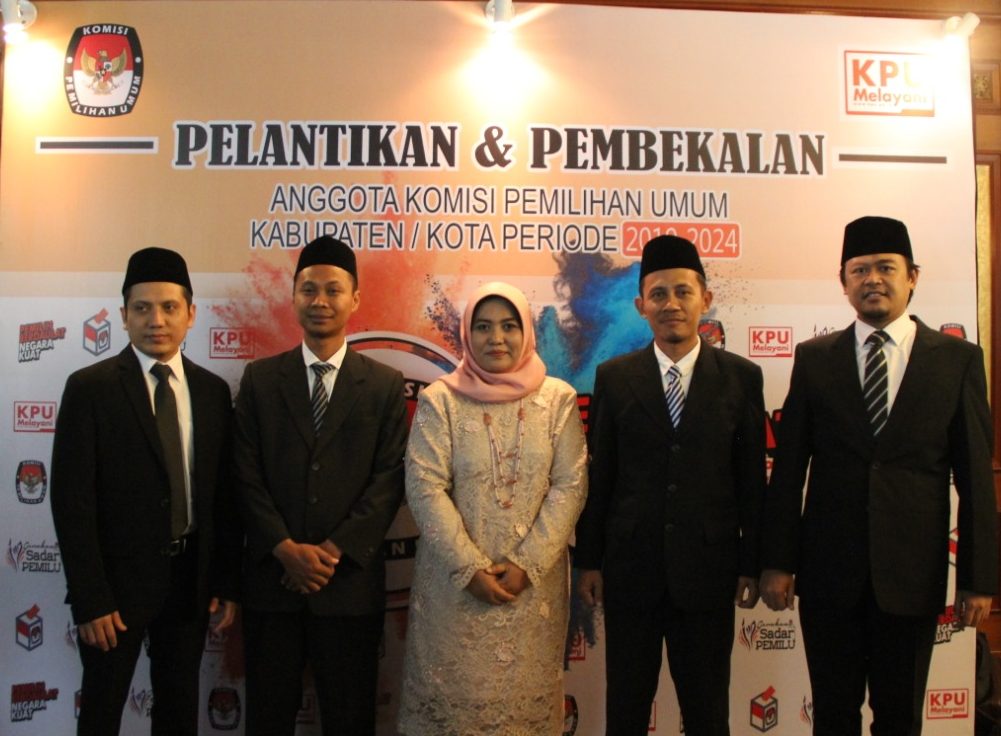 Pasca Dilantik, Komisioner KPU Jombang 2019-2024 Tancap Gas