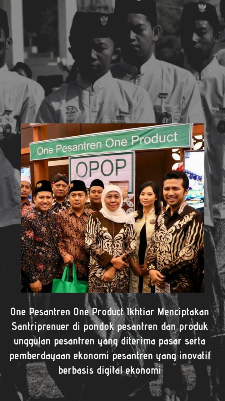Pemprov Jawa Timur Luncurkan Program One Pesantren One Product (OPOP), Apa Itu?