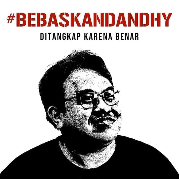 AJI Desak Polisi Bebaskan Dandhy Laksono Jurnalis WatchdoC dan Pengurus AJI