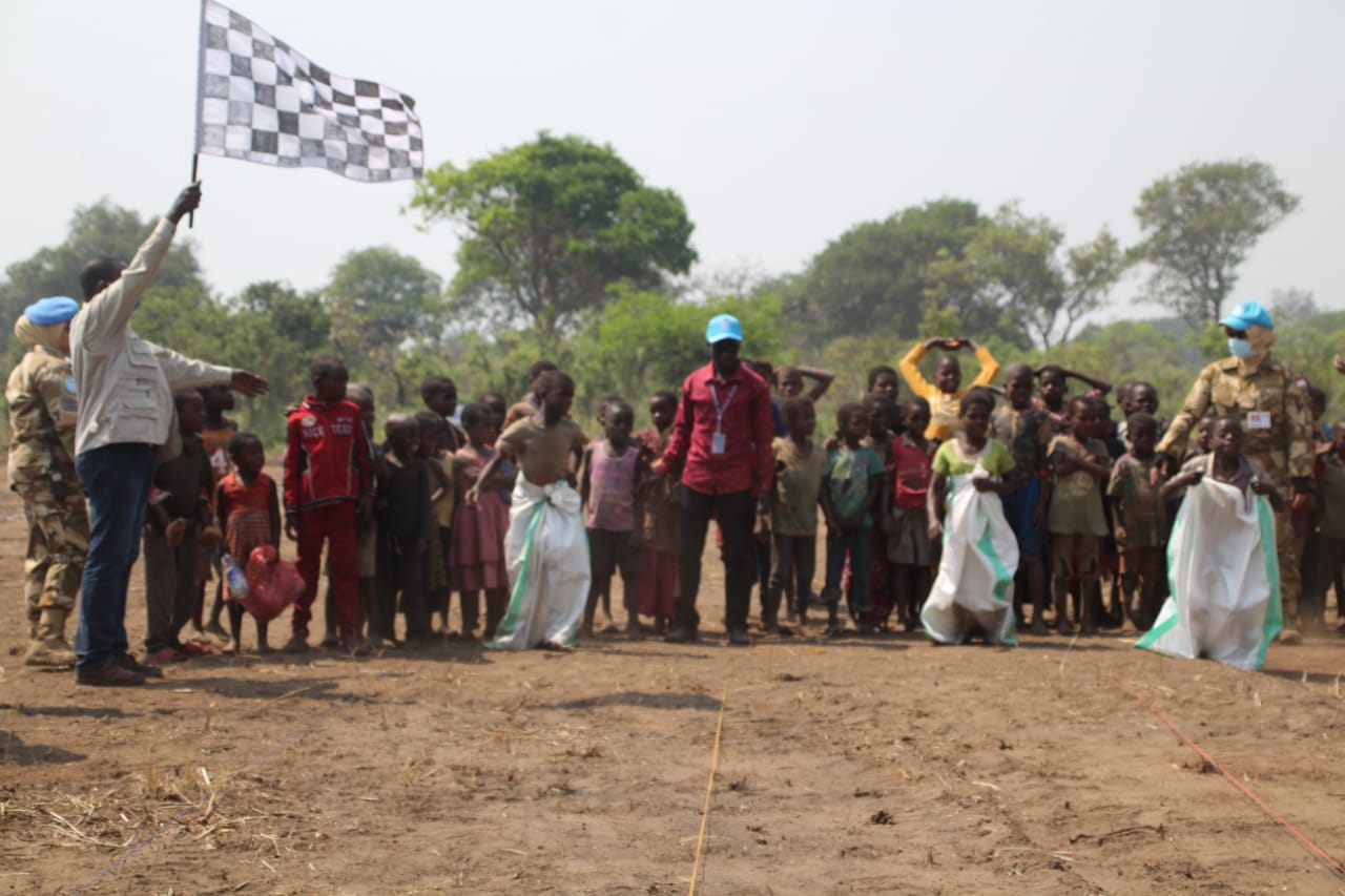 HUT RI ke-75 di Kongo, Karya Bhakti hingga Lomba Khas Agustusan