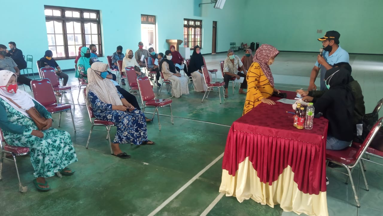 Kecamatan Kandat Terima Penyaluran JPS Pemprov Jatim Tahap 2