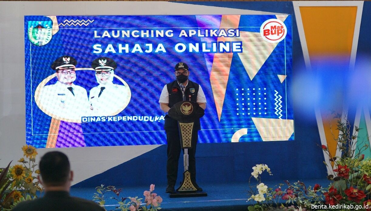 Pemkab Kediri Luncurkan Sahaja Online, Administrasi Kependudukan Berbasis Android