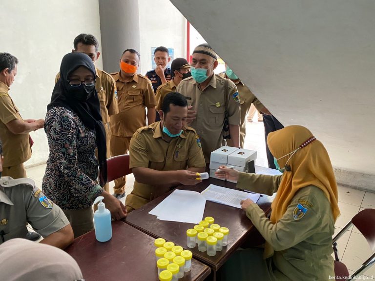 tes urine pemkab kediri