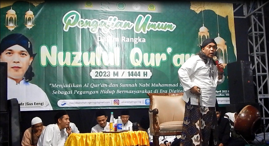 Nuzulul Qur’an Masjid Al Karomah, Gus Eeng: Jadilah Lautan, Jangan Jadi Kobokan