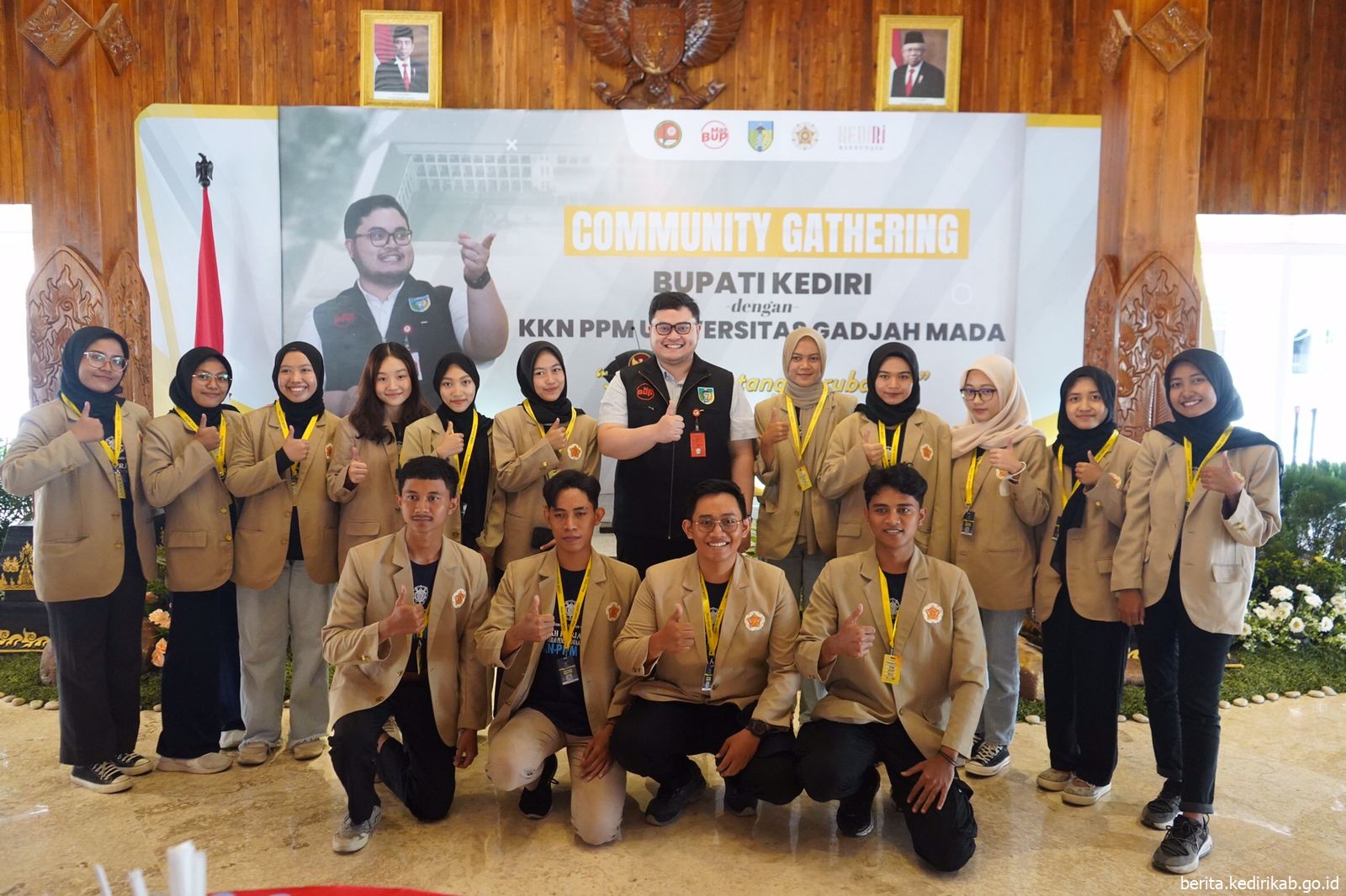 Mas Dhito Minta Mahasiswa Beri Manfaat Bagi Masyarakat di Tempat KKN