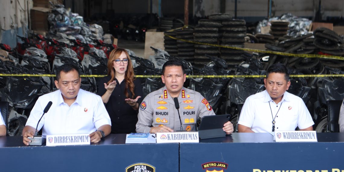 1.494 Motor Baru Ilegal Disita, Diselundupkan ke Tahiti dan Togo